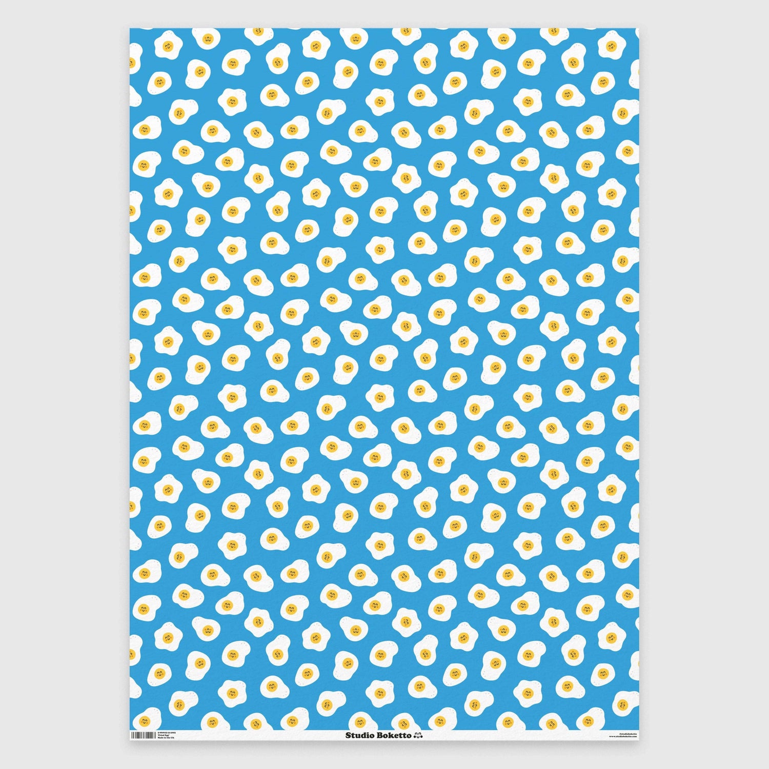 Studio Boketto - Fried Eggs gift wrap | Scout & Co