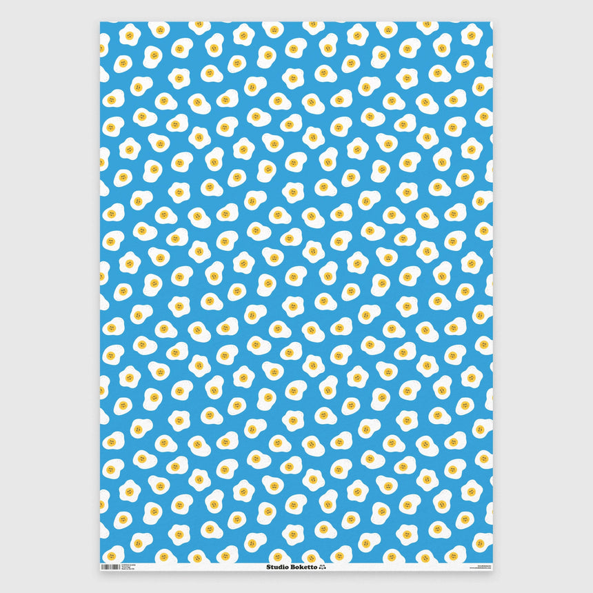 Studio Boketto - Fried Eggs gift wrap | Scout & Co
