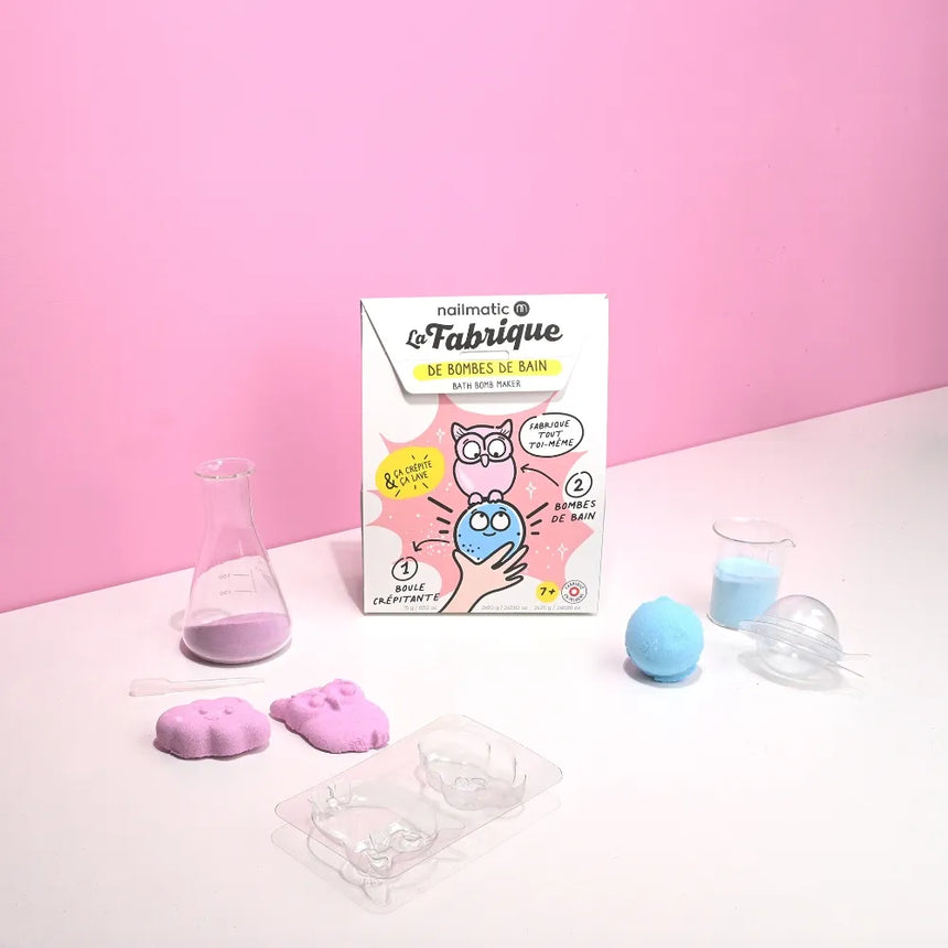 Nailmatic Kids - Crackling Bath Bomb + Bath Bomb maker kit | Scout & Co