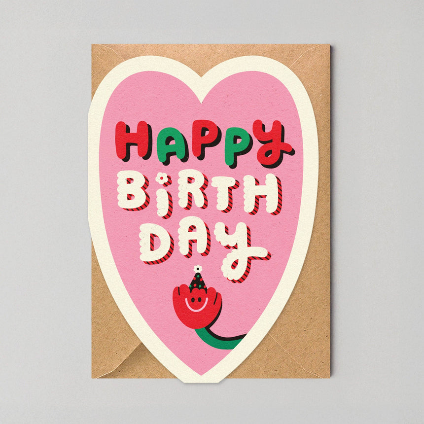 Studio Boketto - Heart Happy Birthday card | Scout & Co