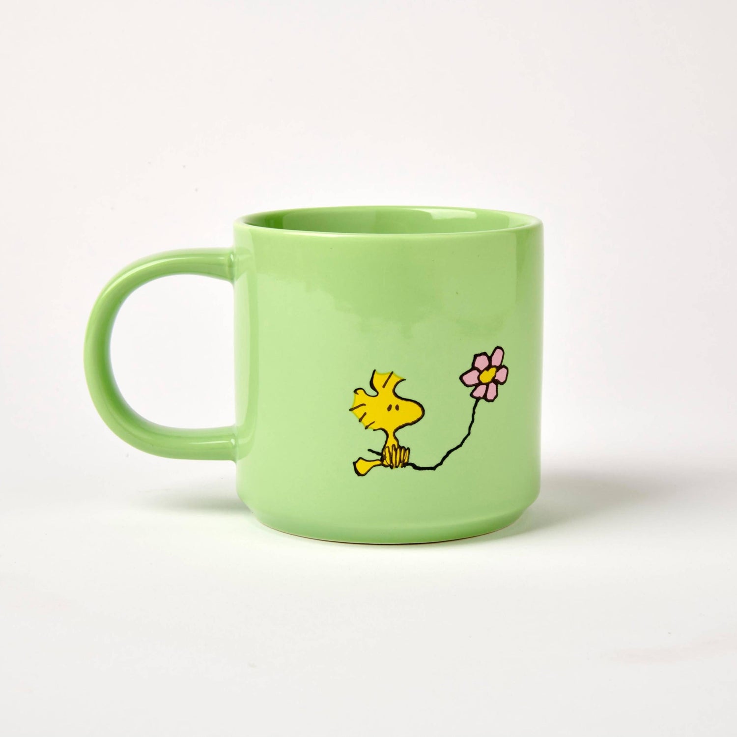 Magpie x Peanuts - Snoopy Posy mug - green | Scout & Co
