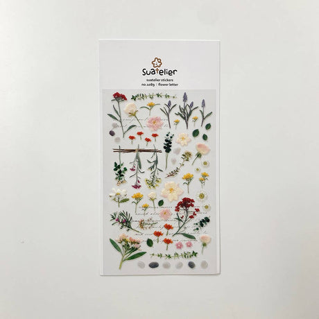 Suatelier Design - Flower Letter stickers | Scout & Co