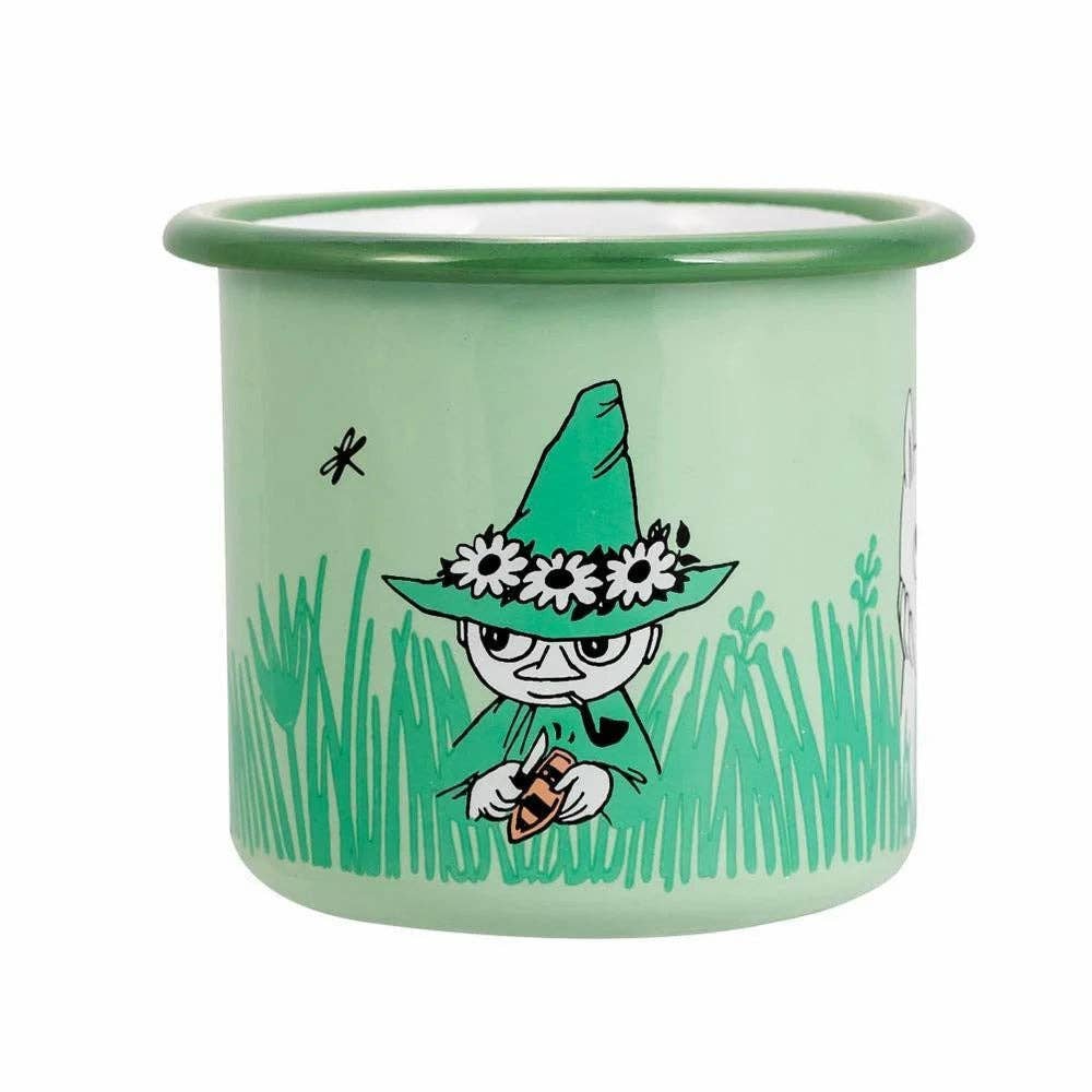 Muurla - Moomin enamel mug - In the Garden - Boys | Scout & Co