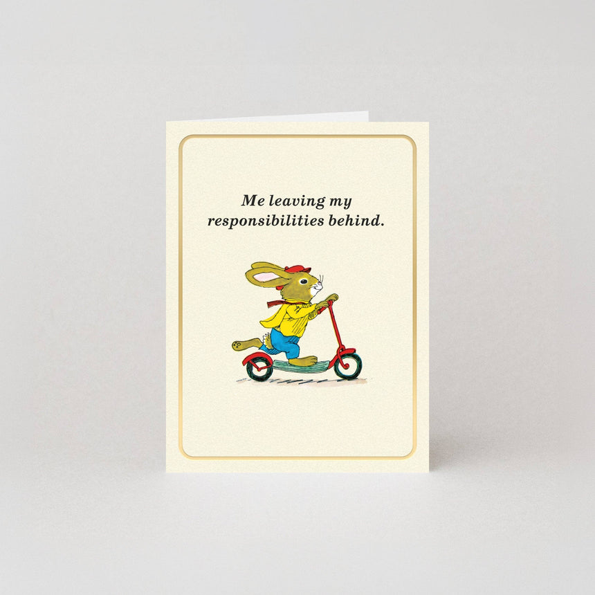 Studio Boketto x Richard Scarry - Responsibilities mini card | Scout & Co