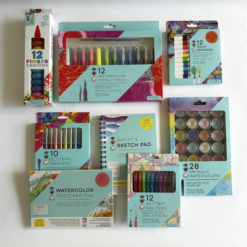 I Heart Art - Everything stationery bundle - worth £49 | Scout & Co