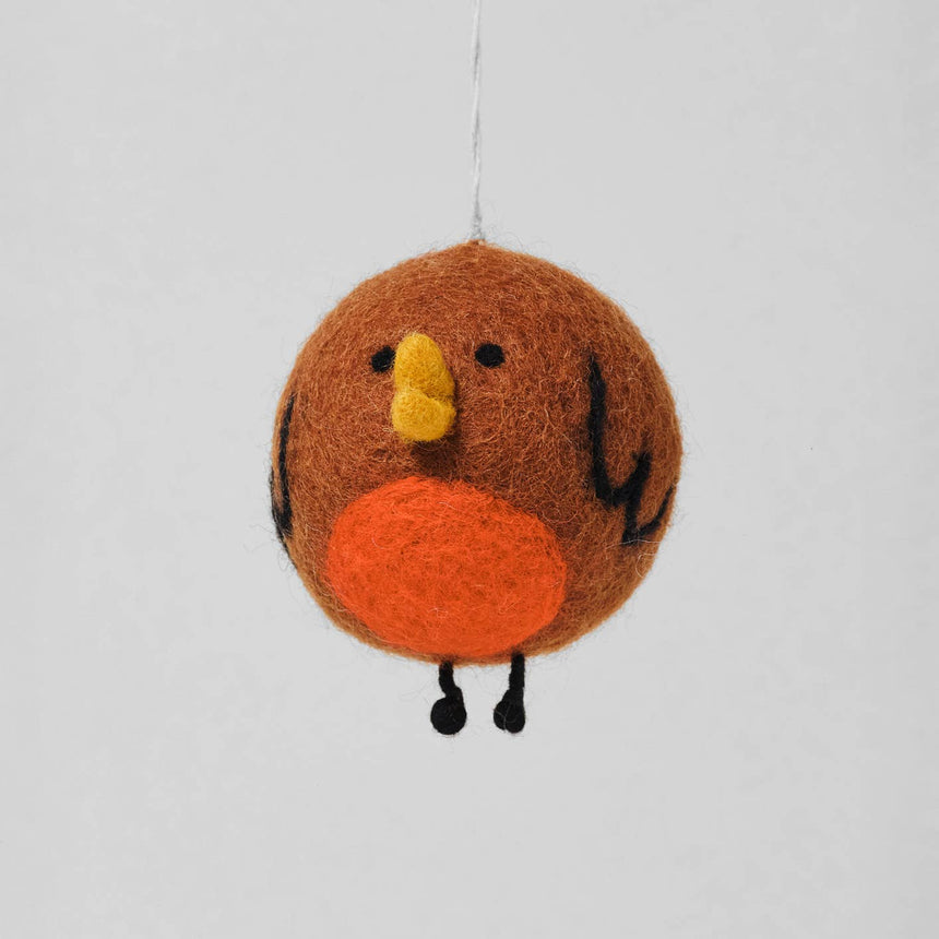 Wrap - Robin hanging felt ornament | Scout & Co