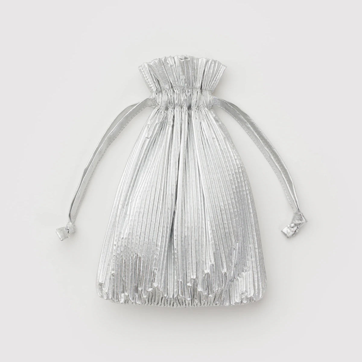 Baggu - Pleated Baggu bag - Chrome Metallic | Scout & Co