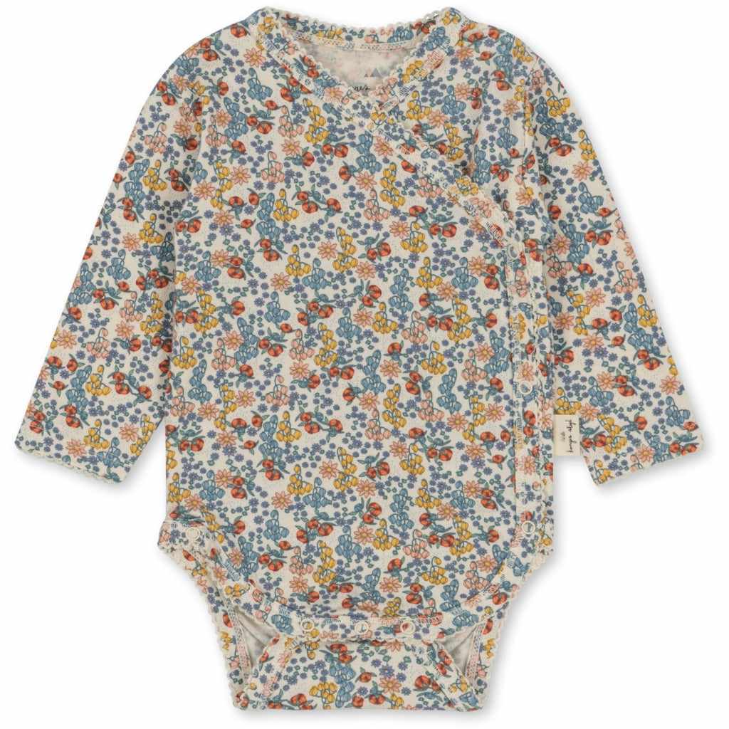 Konges Sløjd - Basic long-sleeved baby bodysuit - Bibi Fleur | Scout & Co