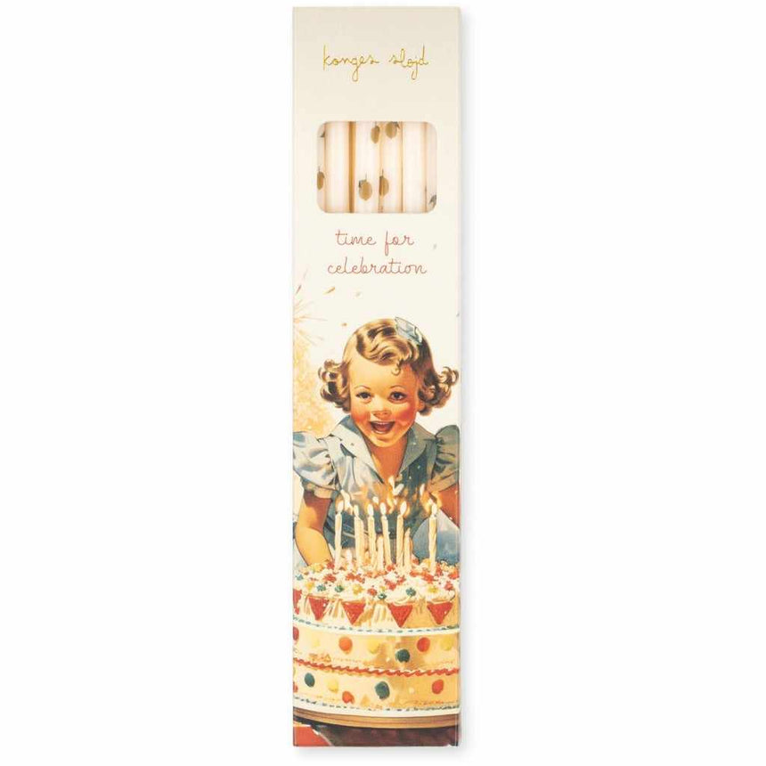 Konges Sløjd - Birthday candles - Lemon print | Scout & Co