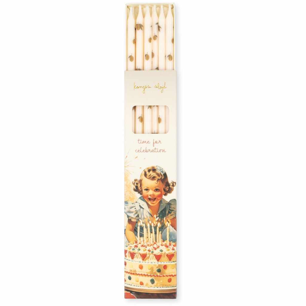 Konges Sløjd - Birthday candles - Lemon print | Scout & Co
