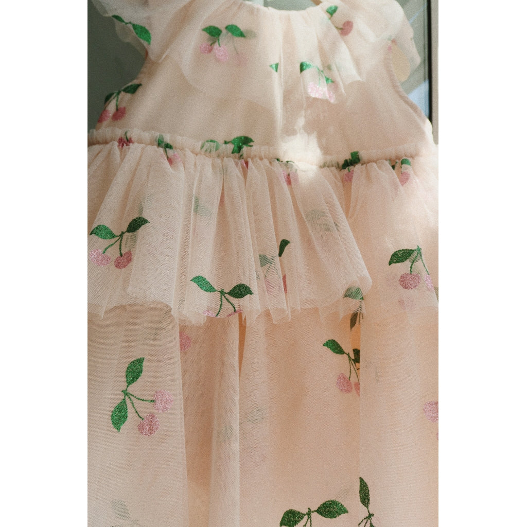Konges Sløjd - Mili glitter dress - Ma Grande Cerise Pink Glitter | Scout & Co