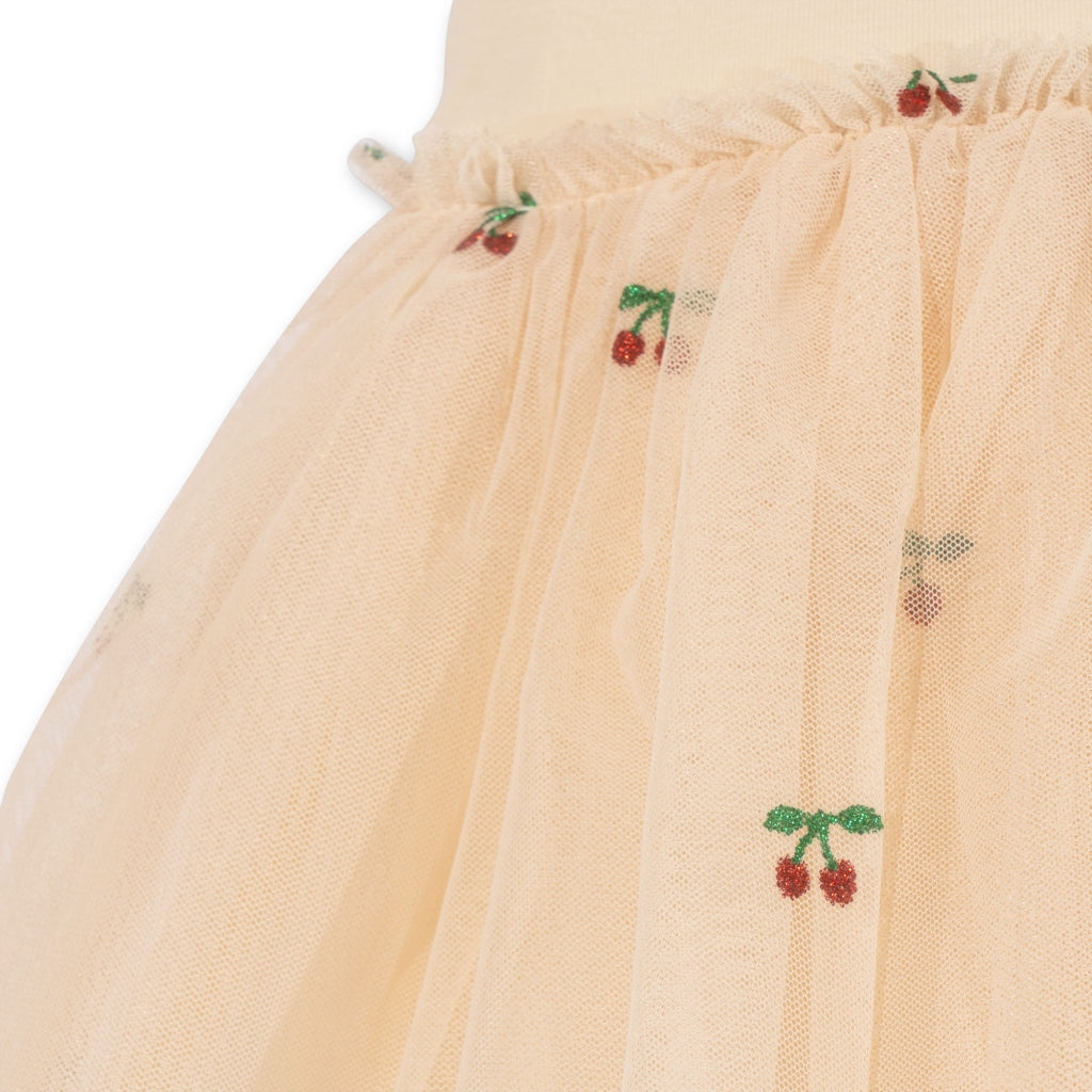Konges Sløjd - Feya ballerina strap dress - Cherry glitter | Scout & Co