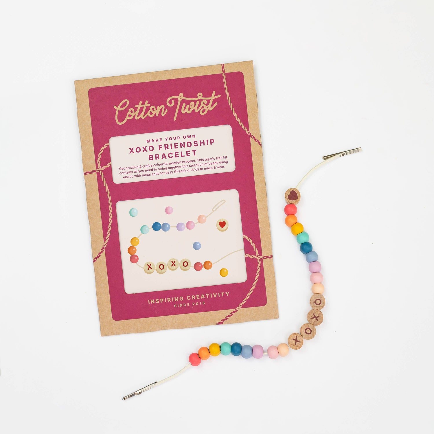Cotton Twist - XOXO friendship bracelet kit | Scout & Co