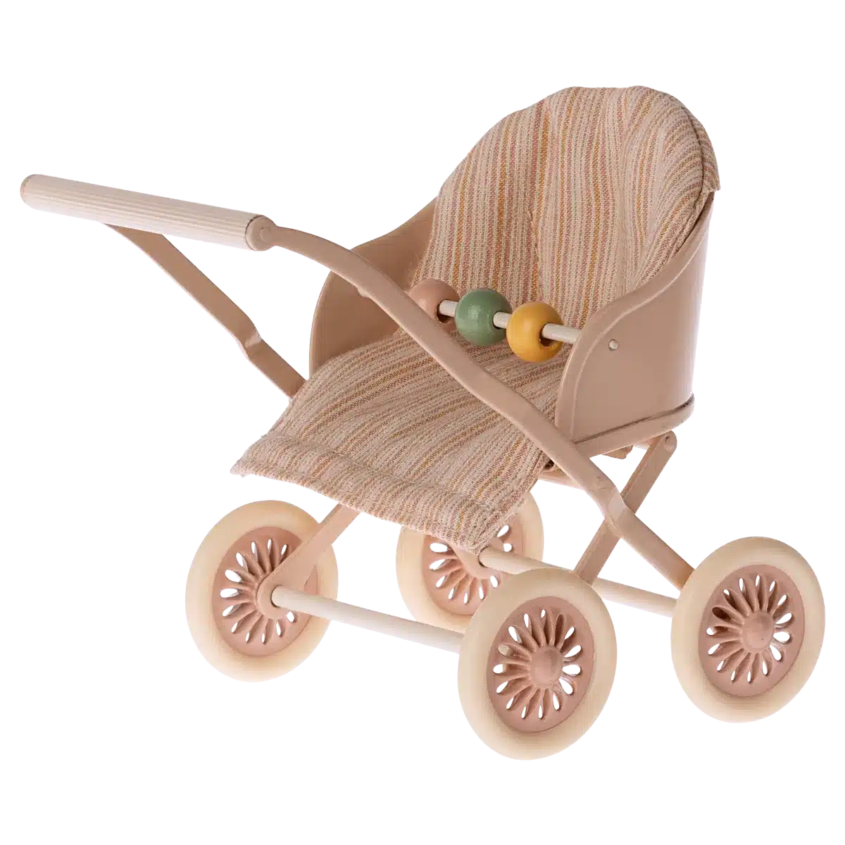 Maileg - Mouse baby stroller - rose | Scout & Co