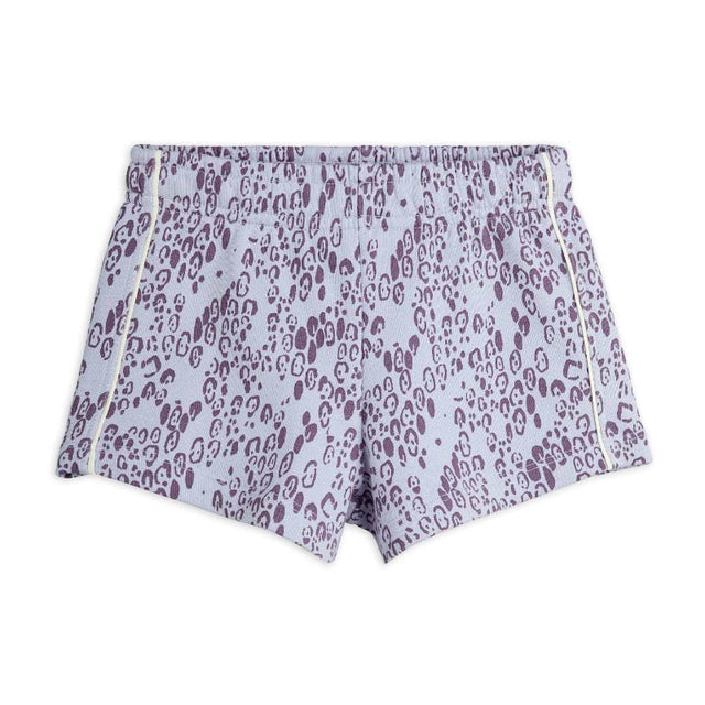 Mini Rodini - Mini Leopard sweat shorts - Purple | Scout & Co