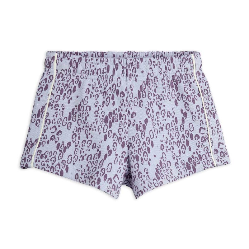Mini Rodini - Mini Leopard sweat shorts - Purple | Scout & Co