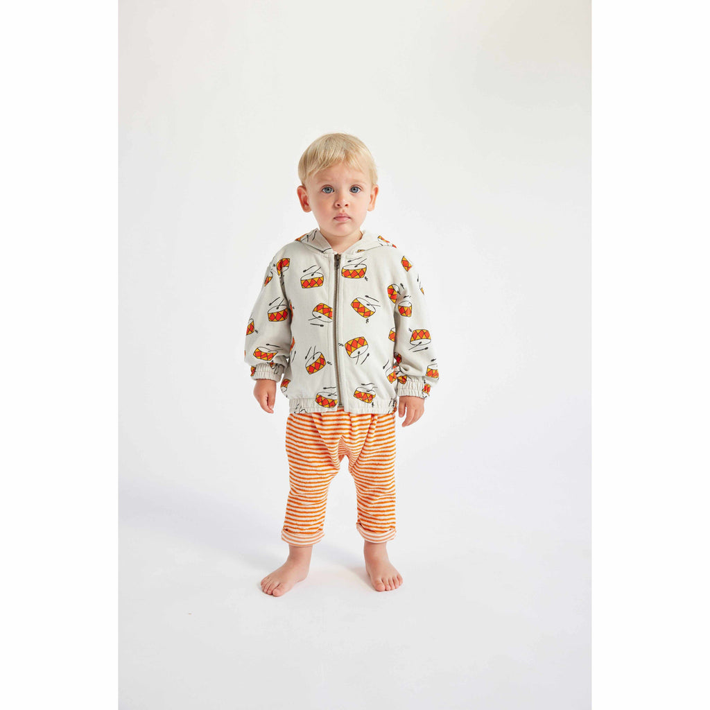 Bobo Choses - Play The Drum zipped hoodie - baby | Scout & Co