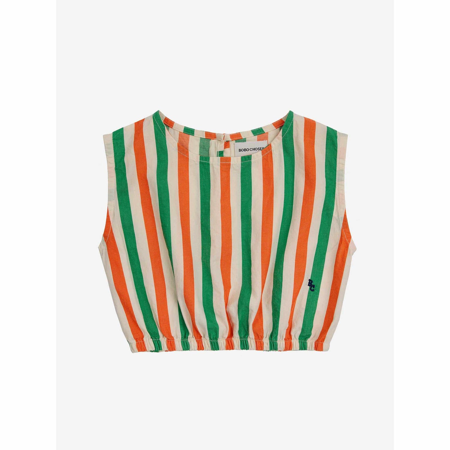 Bobo Choses - Vertical Stripes woven top | Scout & Co