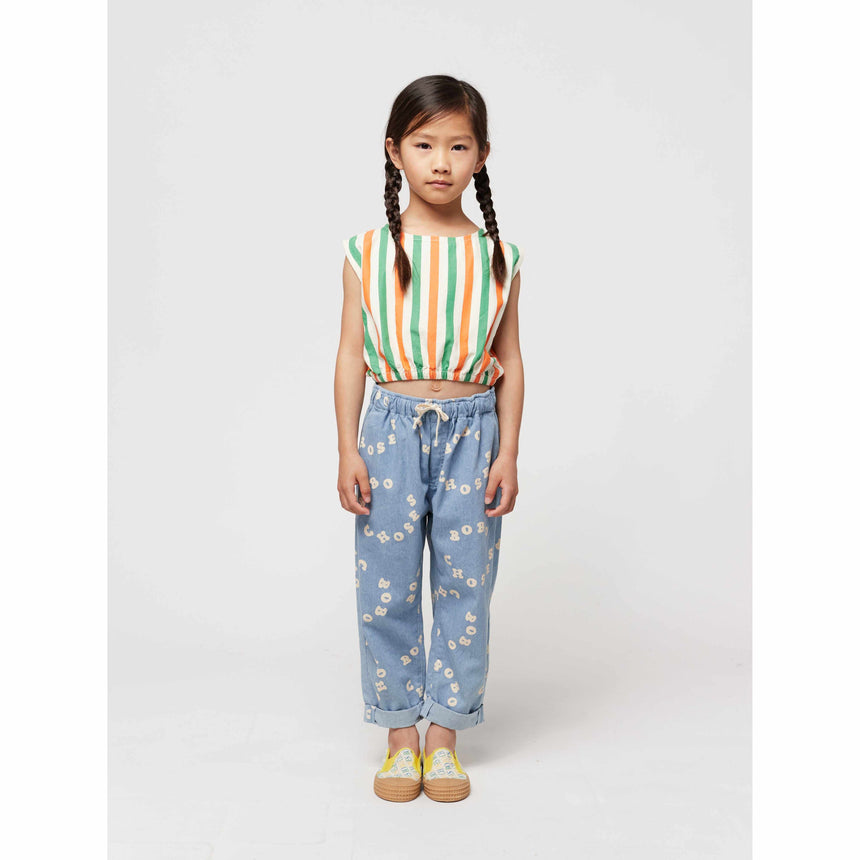 Bobo Choses - Vertical Stripes woven top | Scout & Co