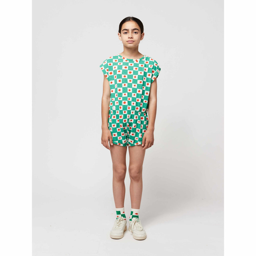 Bobo Choses - Tomato all-over playsuit | Scout & Co