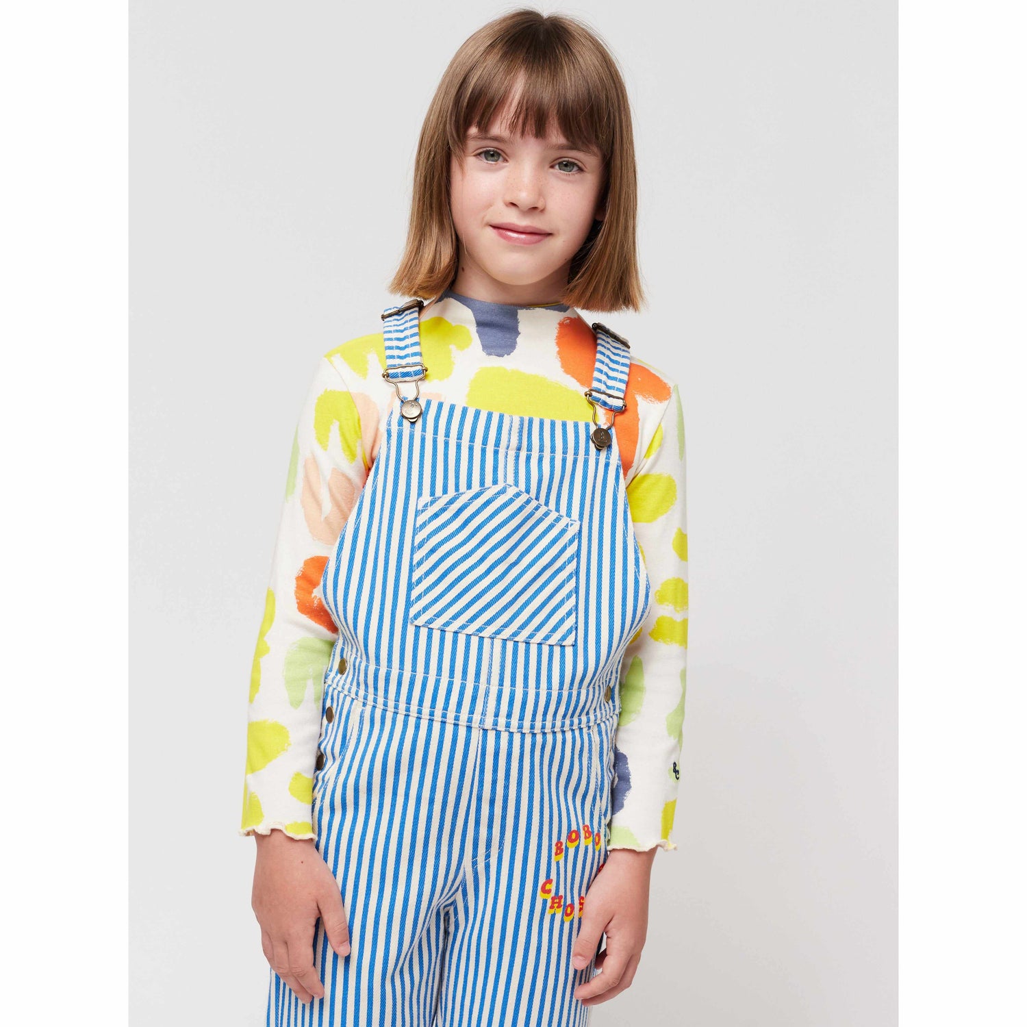 Bobo Choses - Bobo Choses Circle Stripes overall | Scout & Co