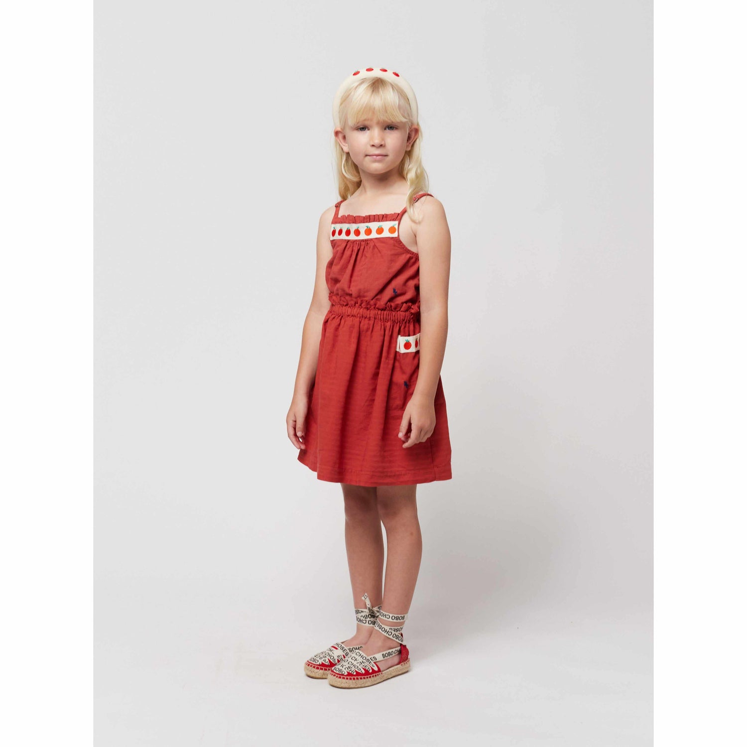Bobo Choses - Tomato woven top | Scout & Co