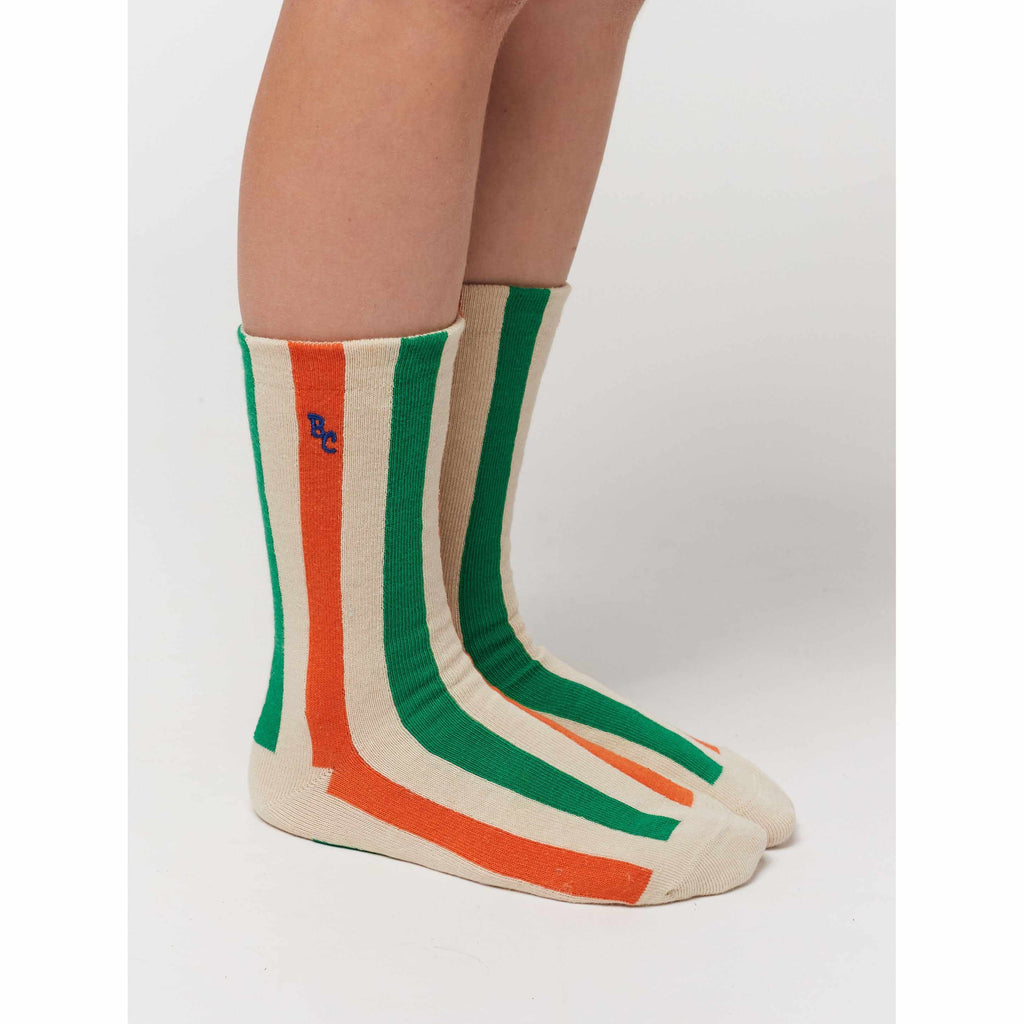 Bobo Choses - Vertical Stripes long socks | Scout & Co