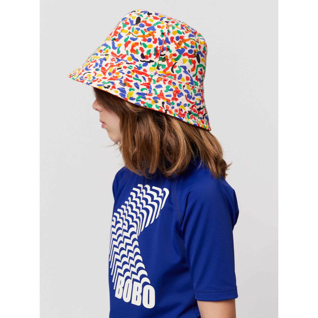 Bobo Choses - Confetti all-over reversible hat | Scout & Co