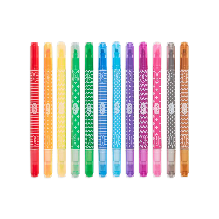 Ooly - Make No Mistake erasable markers - set of 12 | Scout & Co