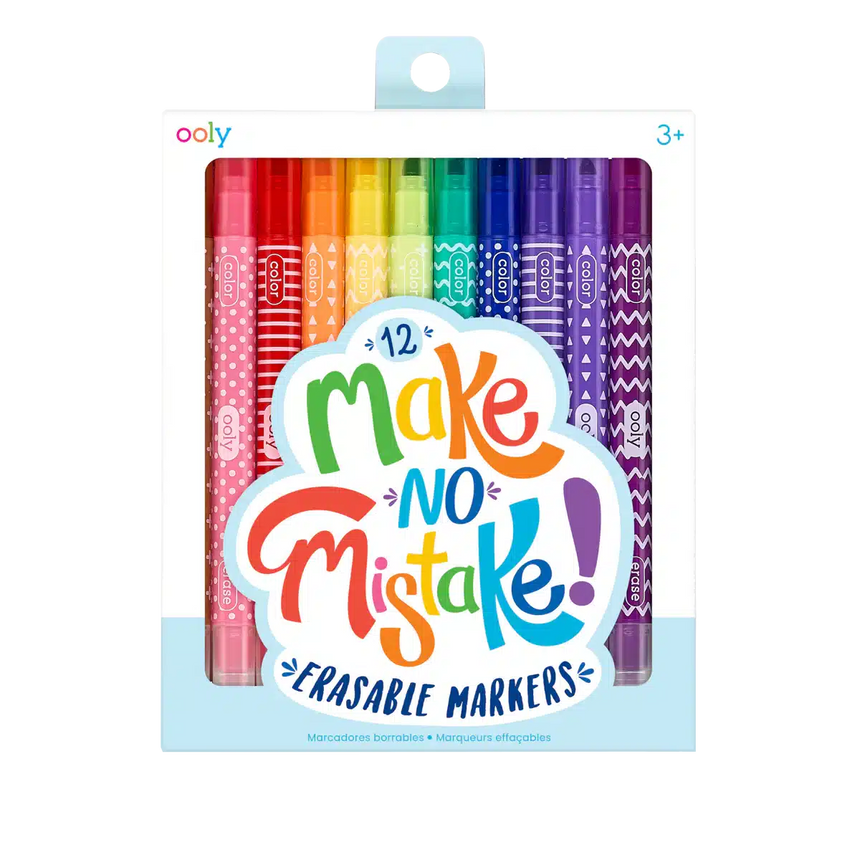 Ooly - Make No Mistake erasable markers - set of 12 | Scout & Co