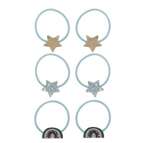 Mimi & Lula - Ziggy Over The Rainbow hair ponies - set of 6 | Scout & Co