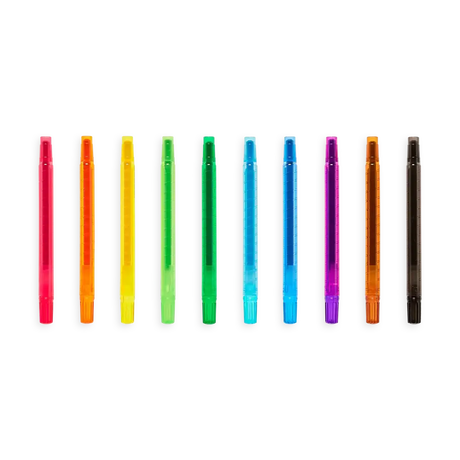 Ooly - Yummy Yummy scented twist-up crayons - set of 10 | Scout & Co
