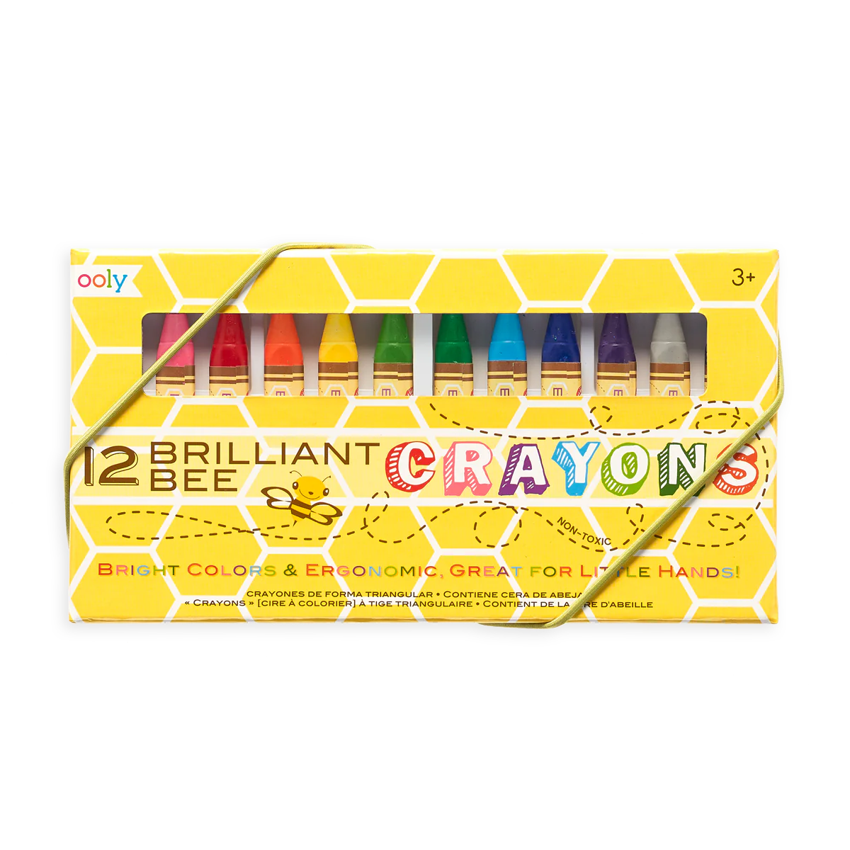 Ooly - Brilliant Bee crayons - set of 12 | Scout & Co