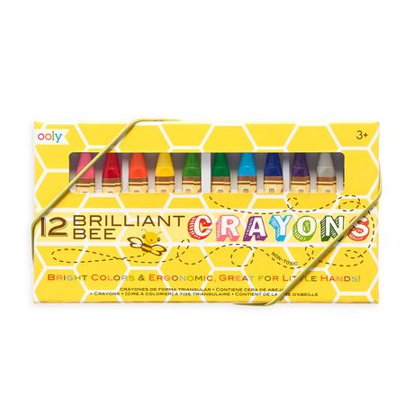 Ooly - Brilliant Bee crayons - set of 12 | Scout & Co