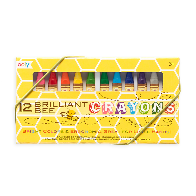 Ooly - Brilliant Bee crayons - set of 12 | Scout & Co