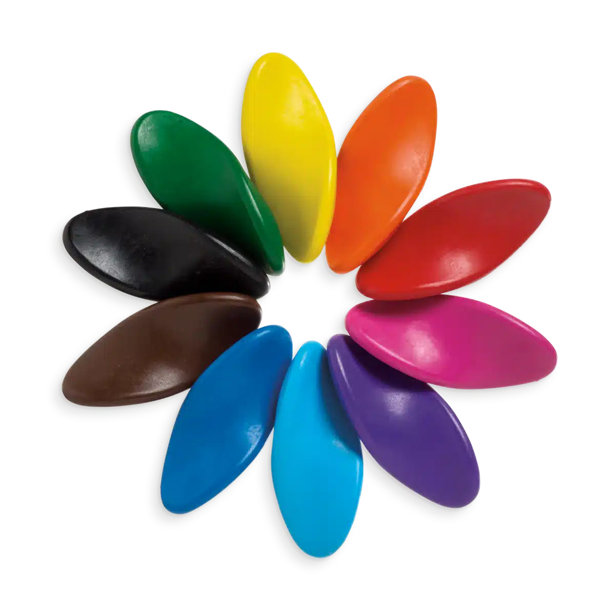 Ooly - Left Right Ergonomic Crayons - set of 12 | Scout & Co