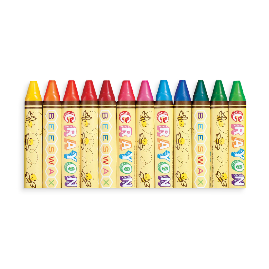 Ooly - Brilliant Bee crayons - set of 12 | Scout & Co