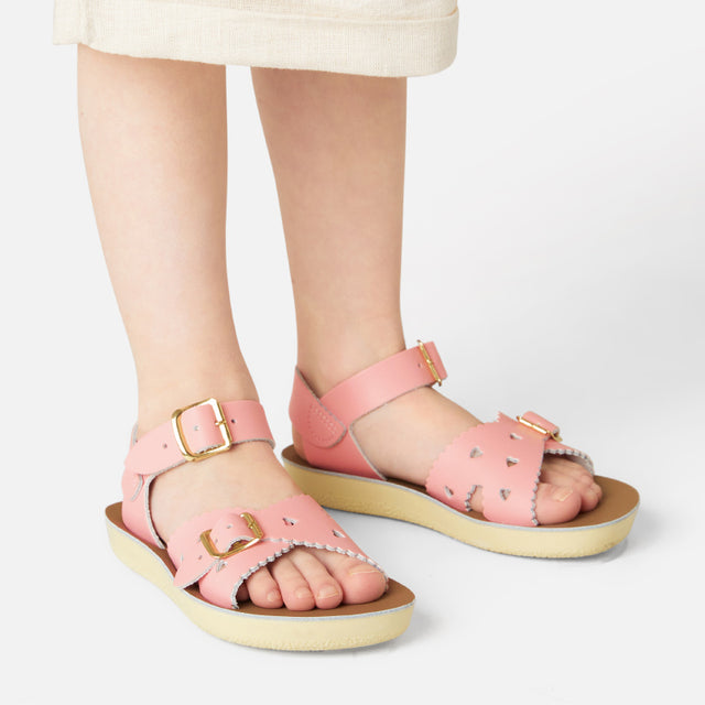 Saltwater Sweetheart Sandals - Pink - Kids | Scout & Co