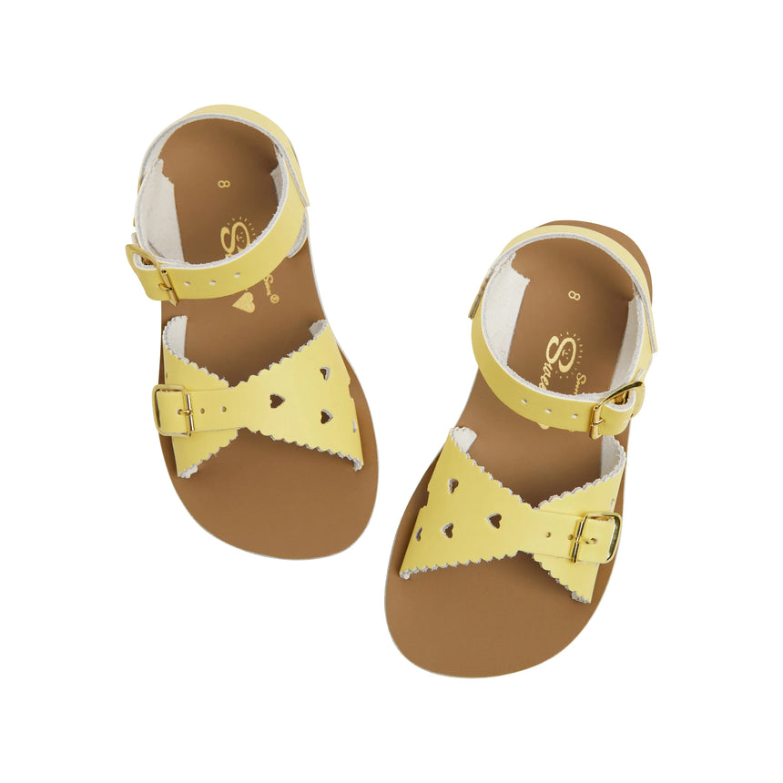 Saltwater Sweetheart Sandals - Butter Yellow - Kids | Scout & Co
