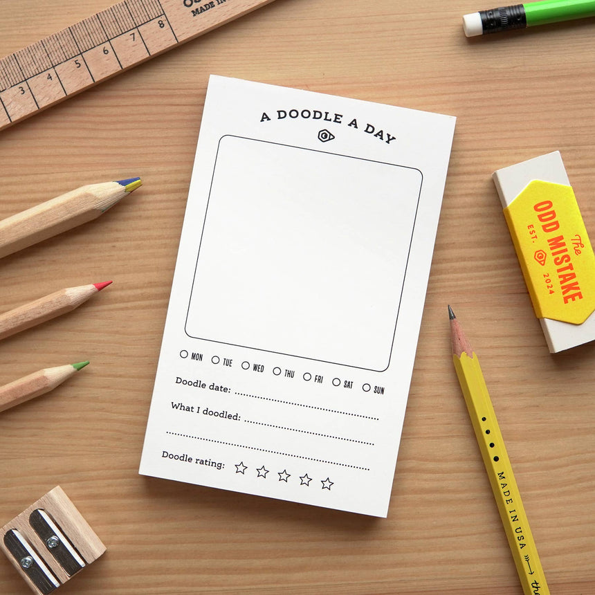 Odd Goose - A Doodle A Day creative drawing notepad | Scout & Co