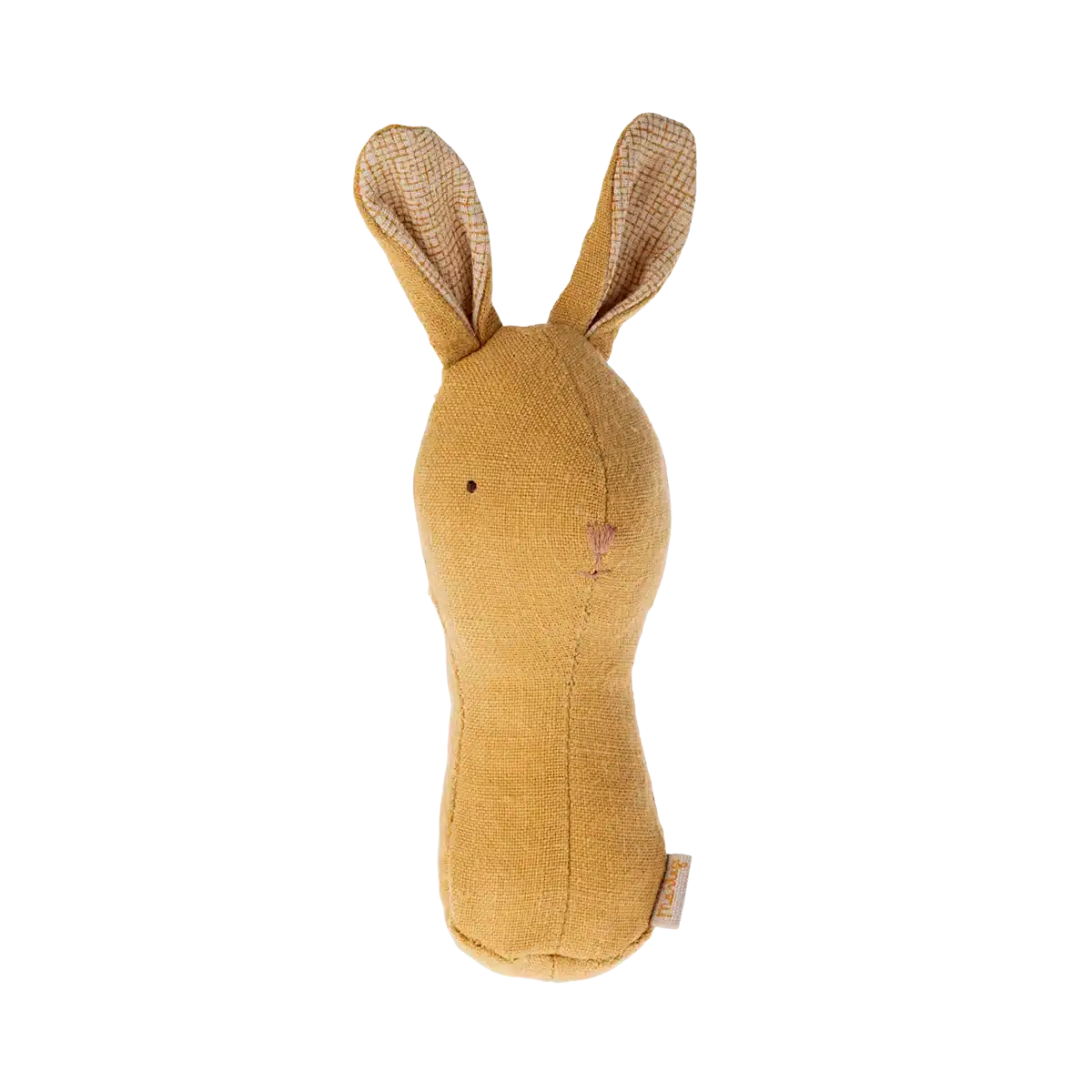 Maileg - Lullaby friends bunny rattle - Dusty yellow | Scout & Co