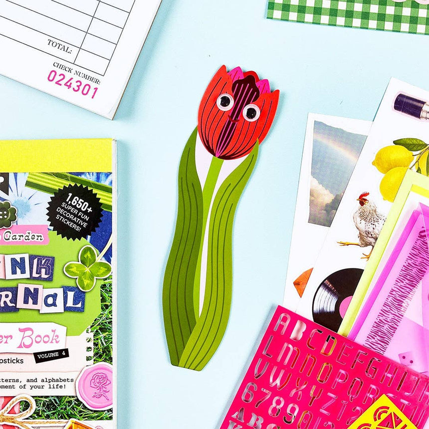 Pipsticks - Root For Reading googly eyed bookmark | Scout & Co