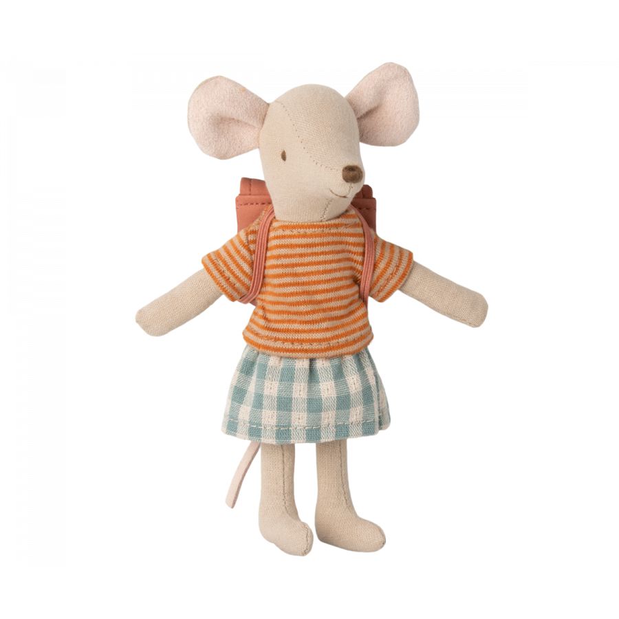 Maileg - Tricycle big sister mouse with bag | Scout & Co