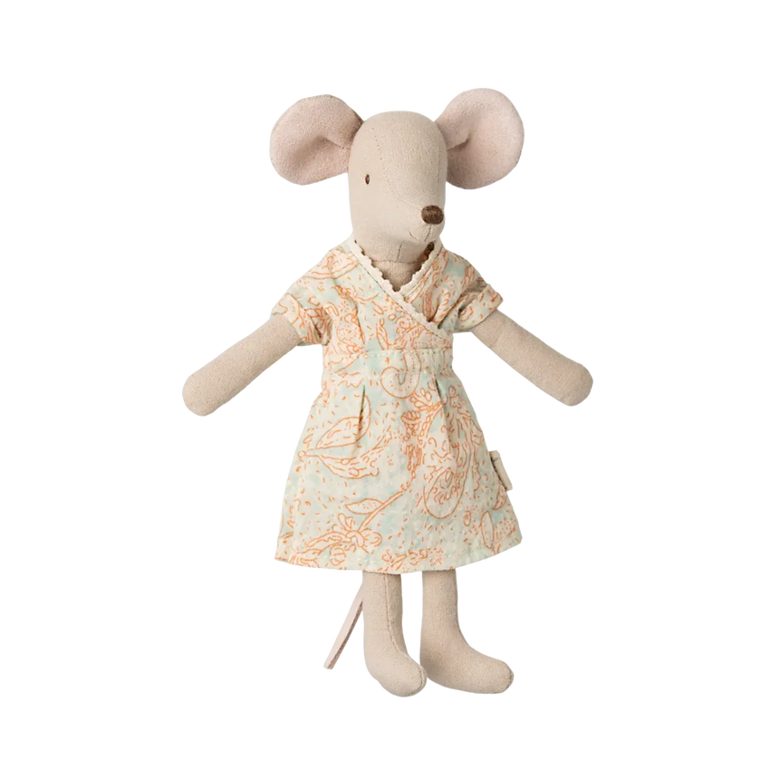 Maileg - Mum mouse - print dress | Scout & Co