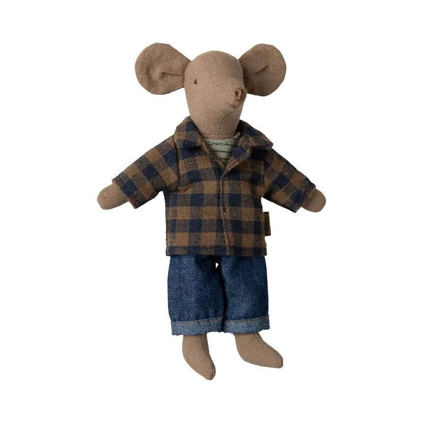Maileg - Dad mouse - light brown | Scout & Co