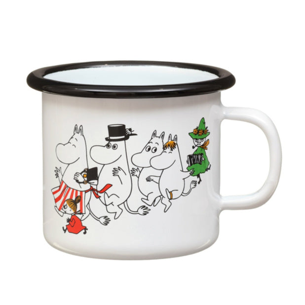Muurla - Moomin enamel mug - Moomin Valley | Scout & Co