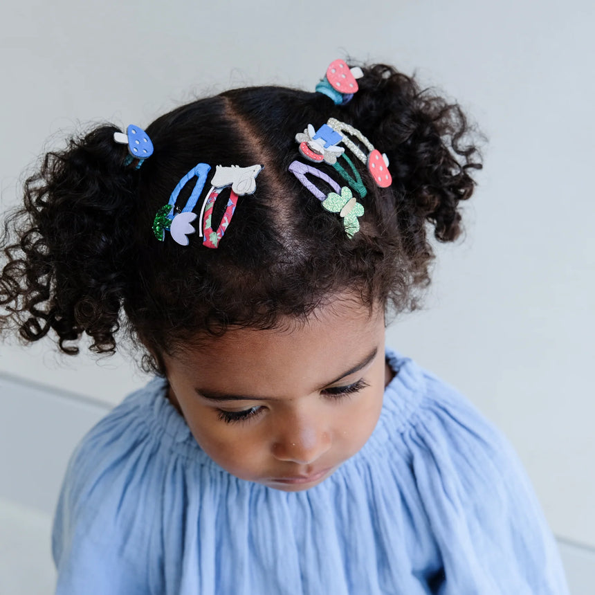 Mimi & Lula - Woodland Fairy mini clic clac hair clips - set of 5 | Scout & Co