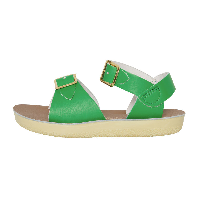 Saltwater Surfer Sandals - Kelly Green - Kids | Scout & Co