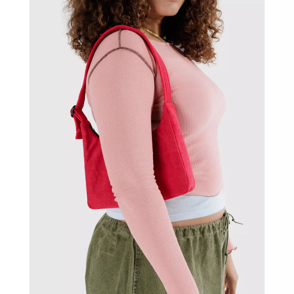 Baggu - Mini Nylon Shoulder bag - Candy Apple | Scout & Co