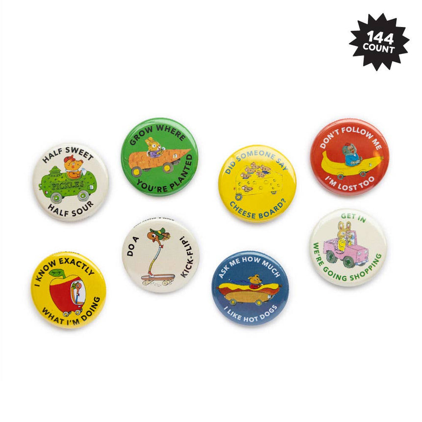 3P4 x Richard Scarry - badge (Cars and Trucks) | Scout & Co